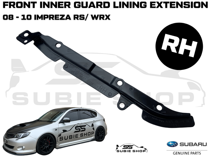 Genuine Subaru Impreza RS WRX 08 - 10 Front Wheel Arch Splash Guard Extension RH