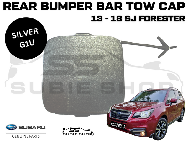 New GENUINE Subaru Forester 13-18 SJ XT Front Bumper Bar Tow Hook