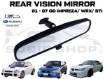 NEW GENUINE Subaru Impreza WRX RS STi 01 - 07 Rear Vision Mirror View Windscreen