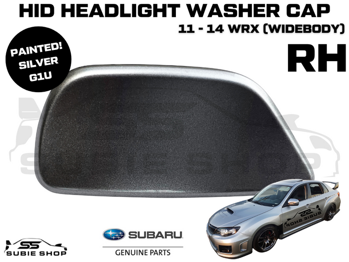 New Genuine Headlight Silver Washer Cap Cover 11-14 Subaru Impreza G3 WRX STi RH