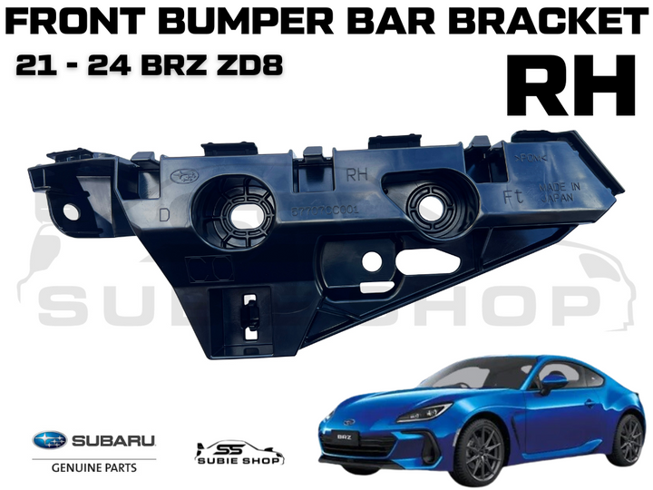 New GENUINE OEM Subaru BRZ ZD8 21 -24 Front Bumper Bar Bracket Slider Right RH R