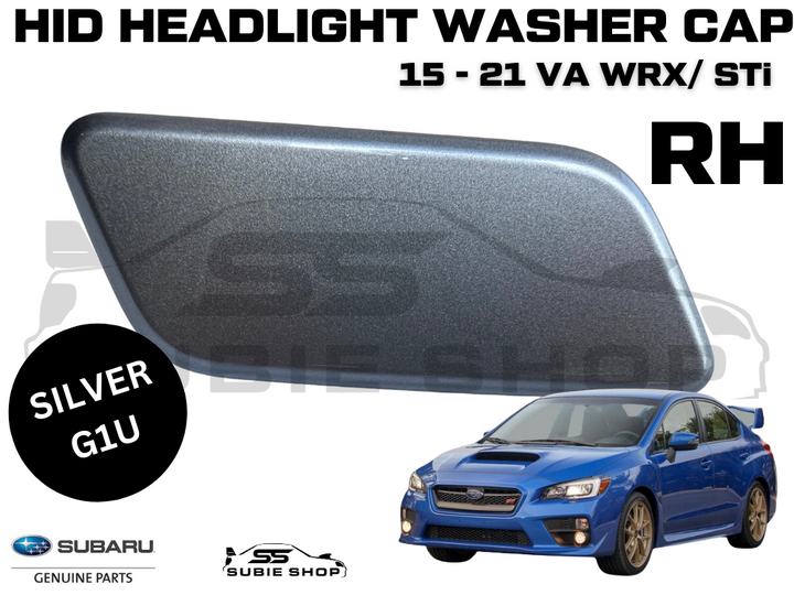 New Genuine Headlight Silver Washer Cap Cover 15-17 Subaru Impreza VA WRX STi RH