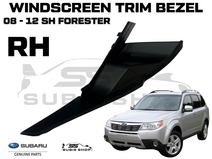 Genuine Subaru Forester SH XT 08 - 12 Windscreen Mould Trim Panel Bezel Right RH