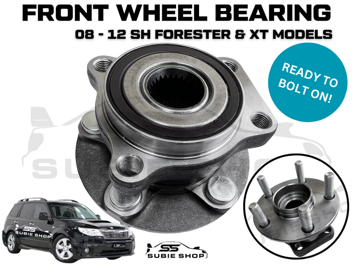 New Front Wheel Bearing Hub Assembly for Subaru Forester SH XT 2008 - 12