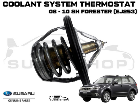 GENUINE Subaru Forester SH EJ253 NA 2008 - 10 Thermostat Coolant W Gasket Seal