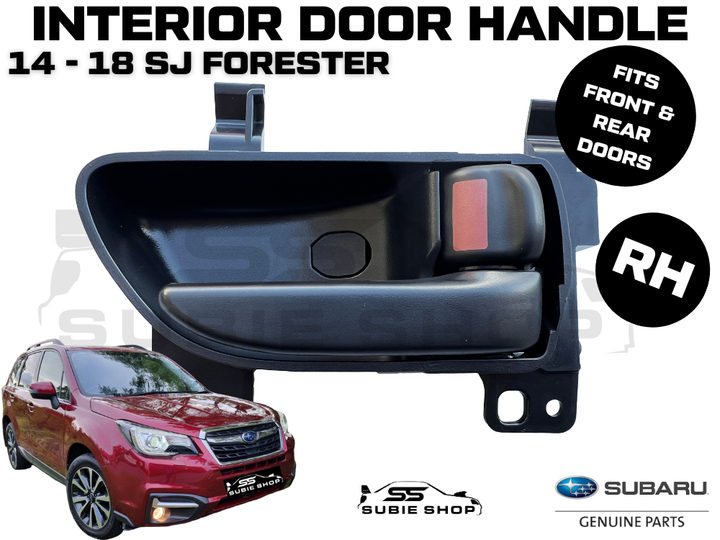 NEW GENUINE Subaru Forester SJ 2014 - 18 Interior Door Handle Front & Rear Right