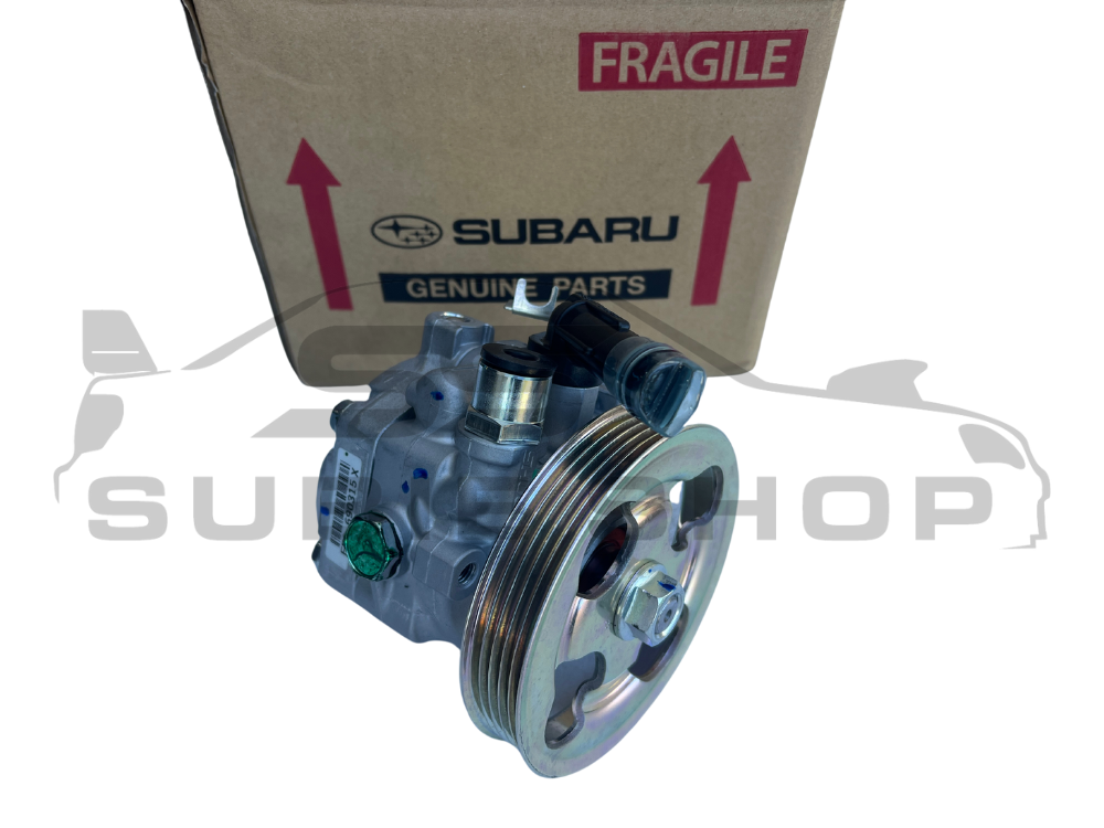 New Genuine Subaru Impreza GD WRX STi Turbo Power Steering Pump EJ255 2.5L 05-07