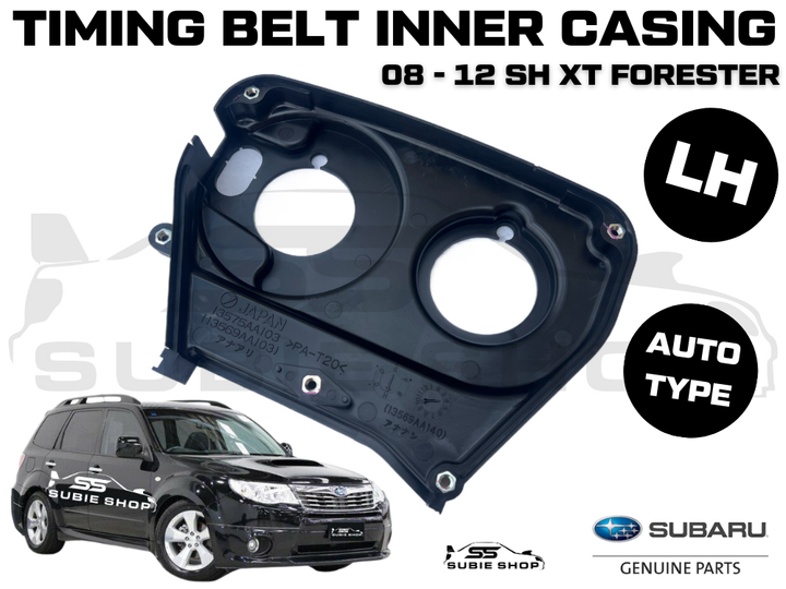 New GENUINE Subaru Forester SH XT Turbo 08 -12 EJ255 Timing Belt Cover Case Left