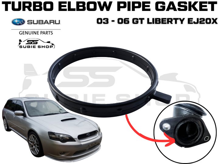 GENUINE Subaru Liberty GT EJ20X Gen 4 03-06 Factory Turbo Elbow Pipe Seal Gasket