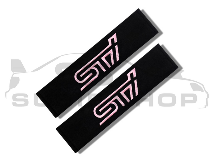 MOC Subaru Impreza WRX STI JDM Liberty XV BRZ 86 Seat Belt Cover Pads