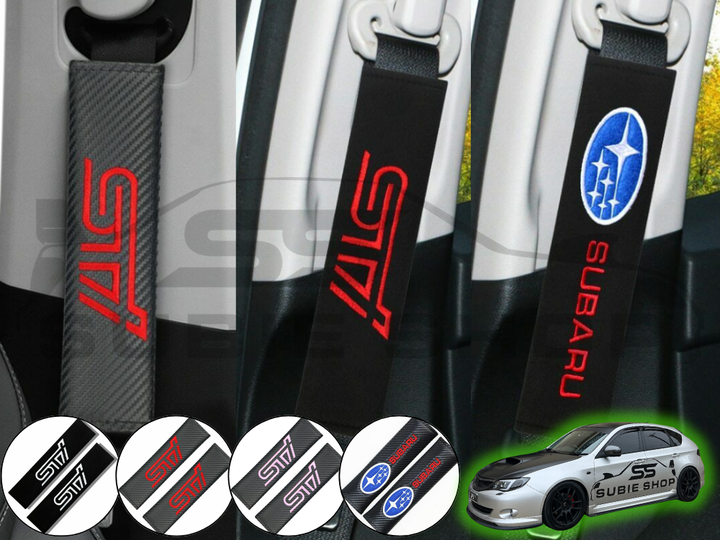 MOC Subaru Impreza WRX STI JDM Liberty XV BRZ 86 Seat Belt Cover Pads