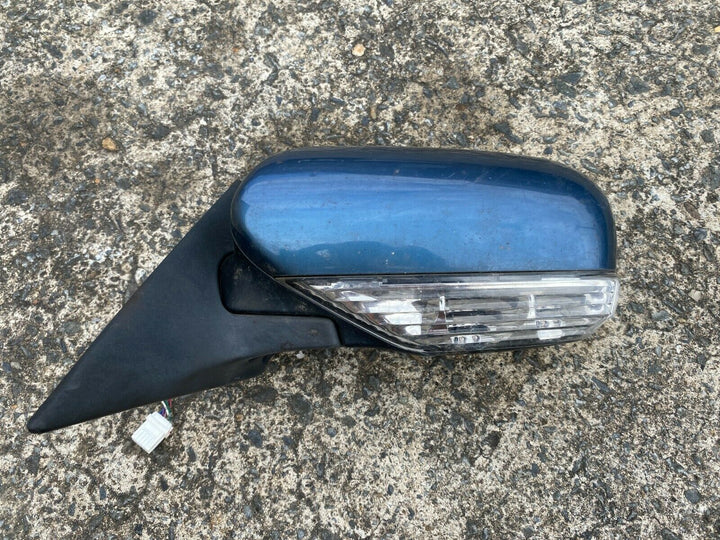 Subaru Liberty GT Outback Gen 4 03 6 Genuine Left Passenger Side Mirror Blue 33A