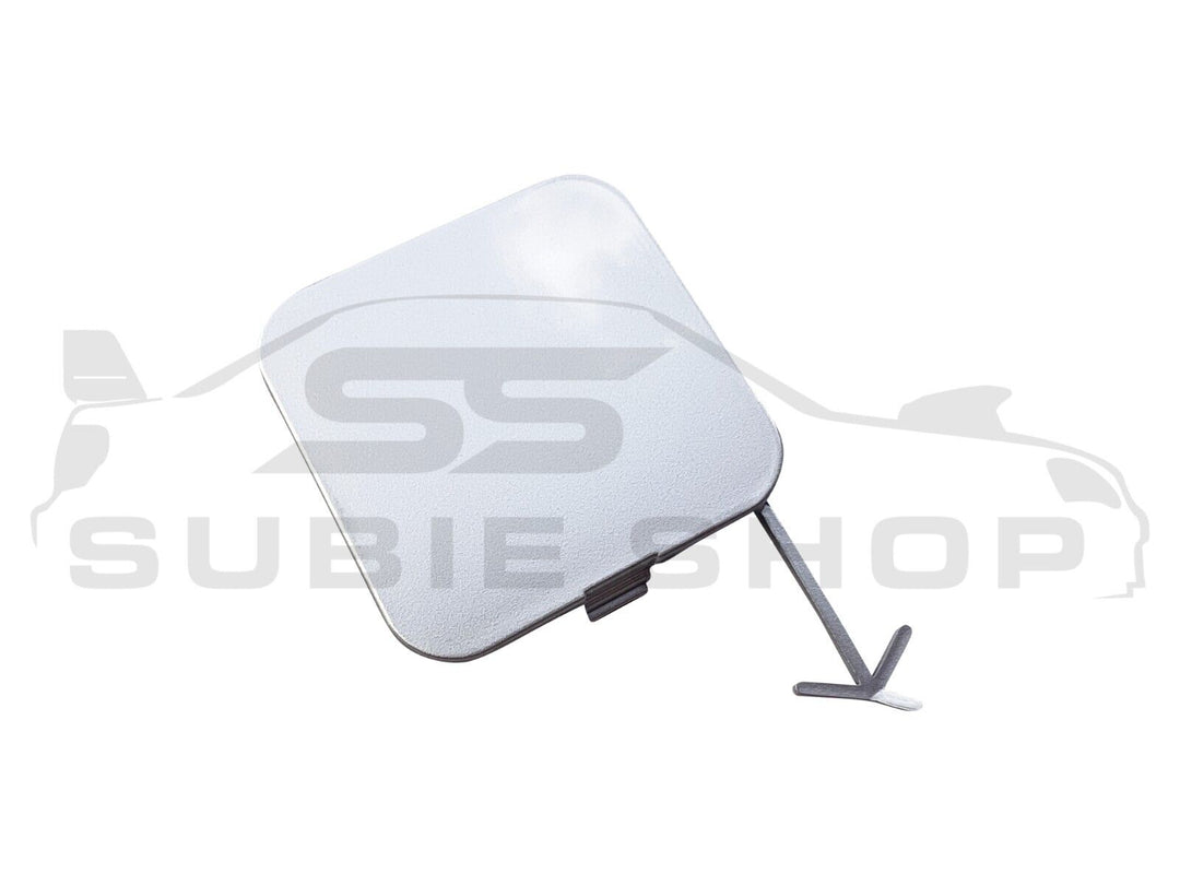 GENUINE Subaru Impreza 08 - 11 GH GE Rear Bumper Bar Tow Hook Cap Cover Silver C3S