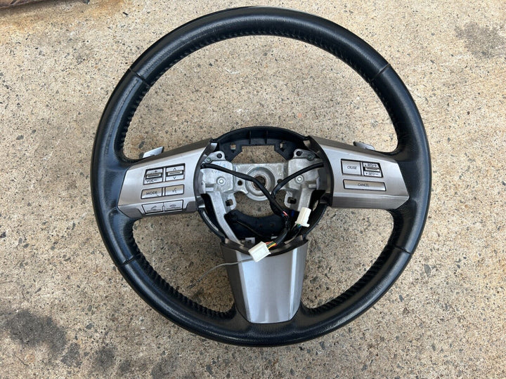 Subaru Liberty Outback 12 - 14 Gen5 Factory Leather Steering Wheel Low kms OEM