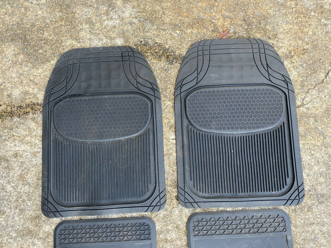 Aftermarket Factory Rubber Black Floor Mats Mat Genuine Protector fits Subaru