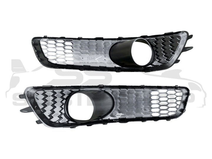 Subaru Liberty GTB 06 - 09 GT SPEC B Honeycomb Fog Light Surround Covers GENUINE