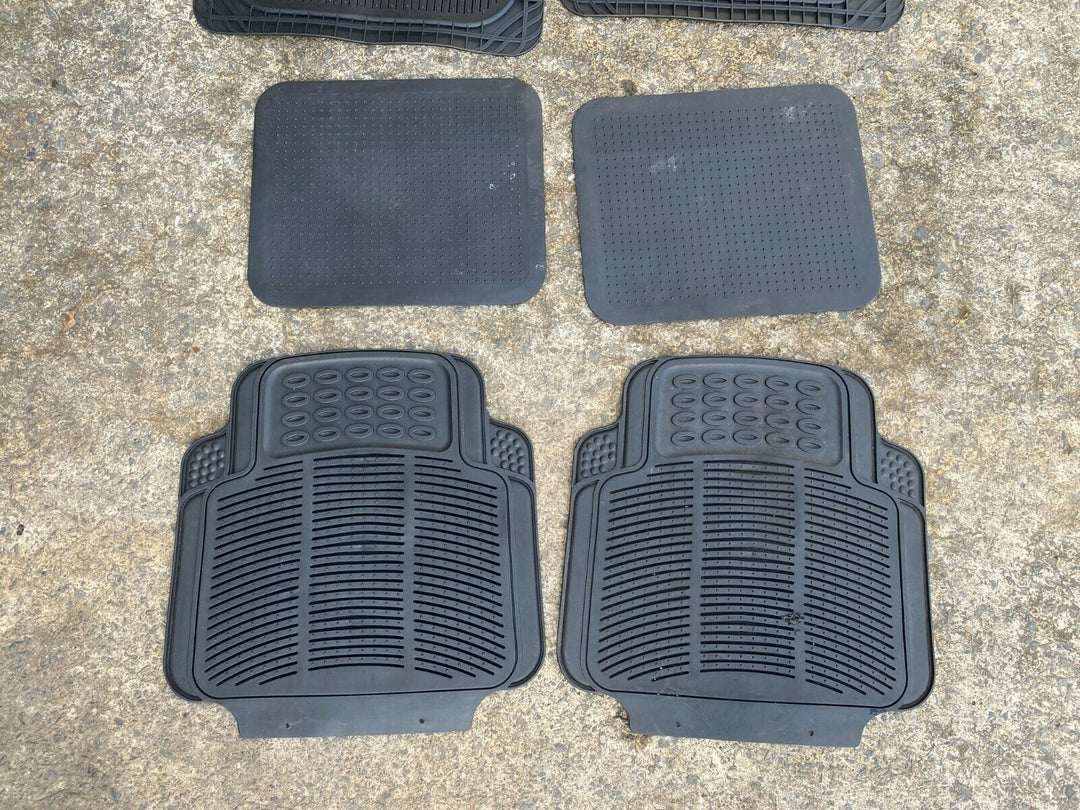 Aftermarket Factory Rubber Black Floor Mats Mat Genuine Protector fits Subaru