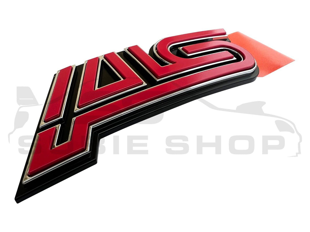 NEW OEM Genuine JDM Subaru BRZ Toyota 86 Red TS STI 13-19 Boot Badge Logo Emblem