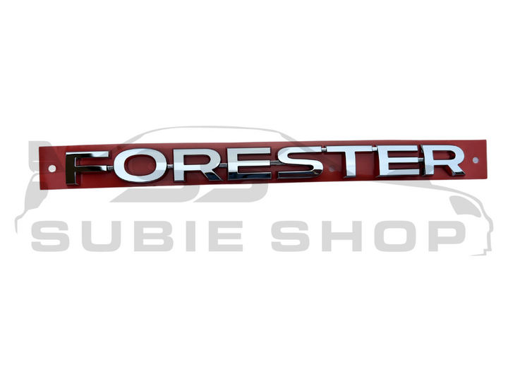 NEW Genuine JDM Subaru Forester SJ 2015 - 18 Tailgate Letters Badge Decal Emblem