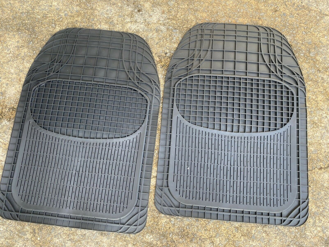 Aftermarket Factory Rubber Black Floor Mats Mat Genuine Protector fits Subaru