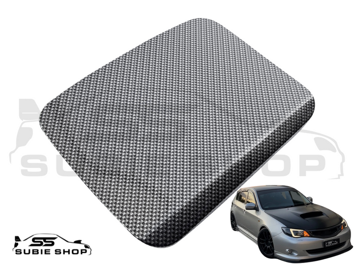 Subaru Impreza HATCH 08 - 11 GH G3 WRX RS Carbon Fiber Wrapped Petrol Door Lid