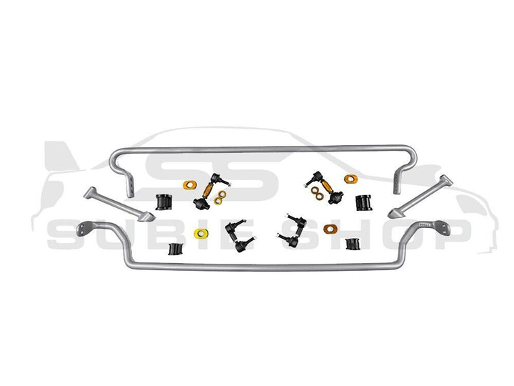 Whiteline Front Rear Sway Bar Link Vehicle Suspension Kit for Subaru WRX 08 - 10