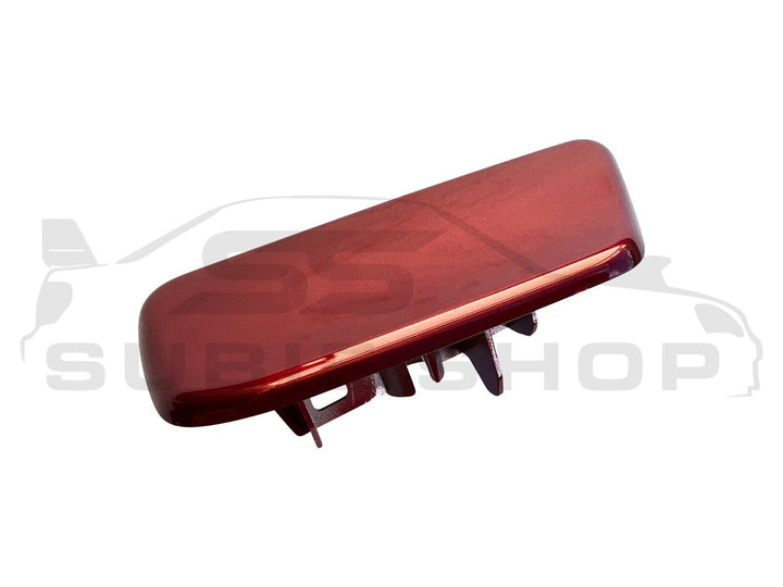 New Genuine Headlight Red 69Z Washer Cap Cover 2008 - 12 Subaru Forester SH LH