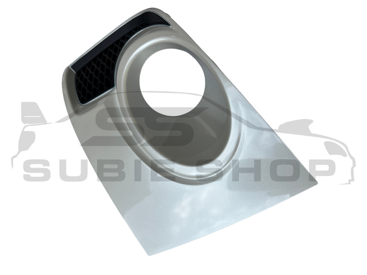 Genuine Subaru Impreza 11-14 WRX STi Fog Light Bezel Cover Surround White 37J LH