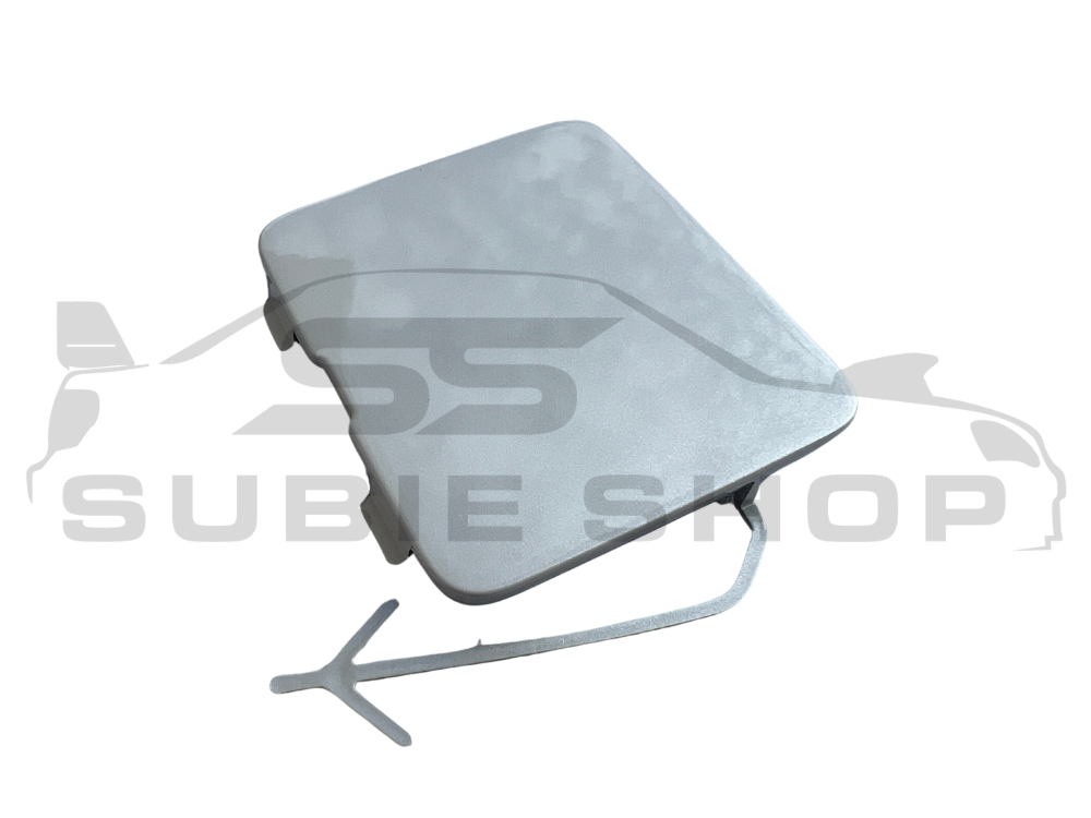 GENUINE Subaru Outback BS 15 - 20 Rear Bumper Bar Tow Hook Cap Cover White K1X