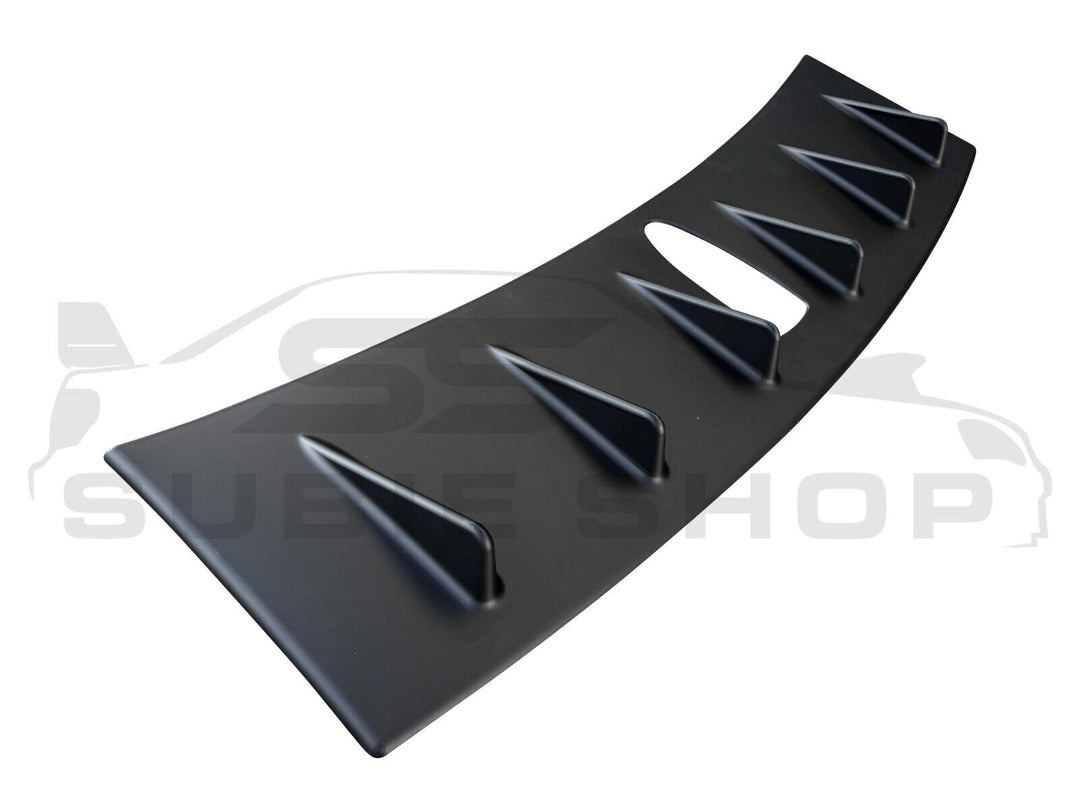 JDM PP Rear Roof Spoiler Fin Vortex Generator For 14 - 21 Subaru Impreza WRX STi