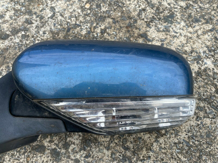 Subaru Liberty GT Outback Gen 4 03 6 Genuine Left Passenger Side Mirror Blue 33A