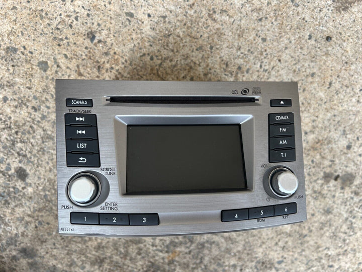 Subaru Liberty GEN 5 Outback 09 - 12 Factory Stereo Radio CD Player 86201AJ220