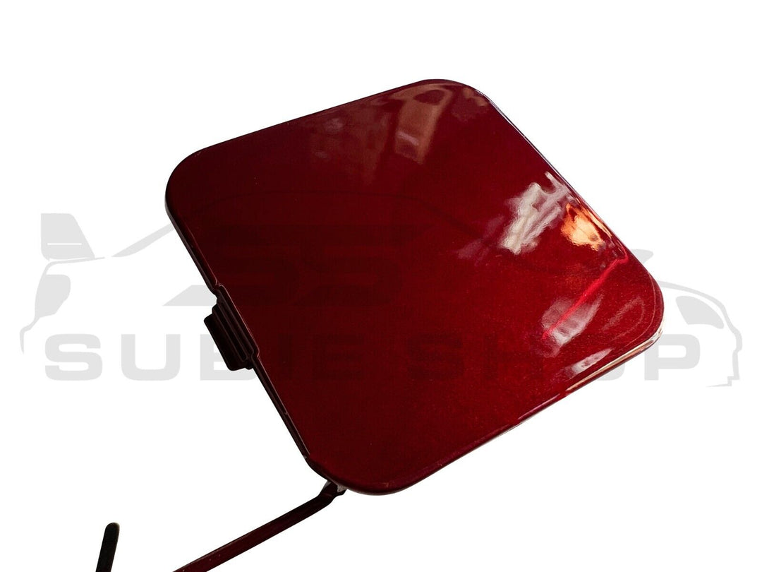 New GENUINE Subaru XV GP 11-17 Rear Bumper Bar Tow Hook Cap Cover Red Maroon H2Q