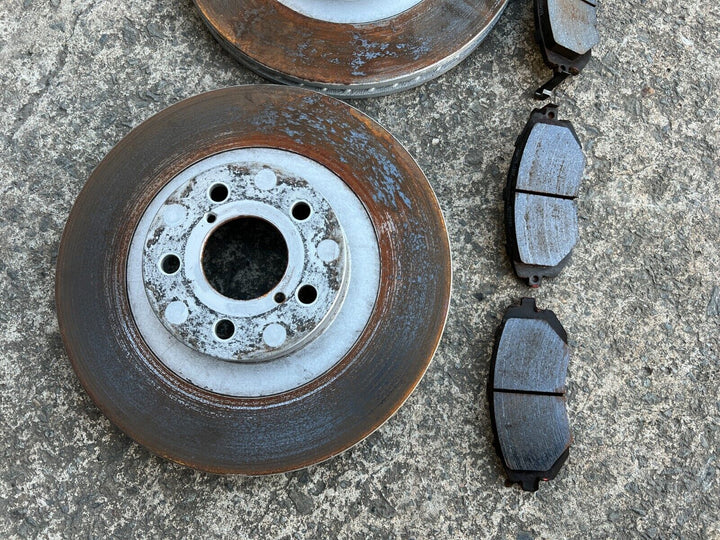 Subaru Forester SH 08 - 12 Front Brake Rotors Discs Pads Replacement Set As New