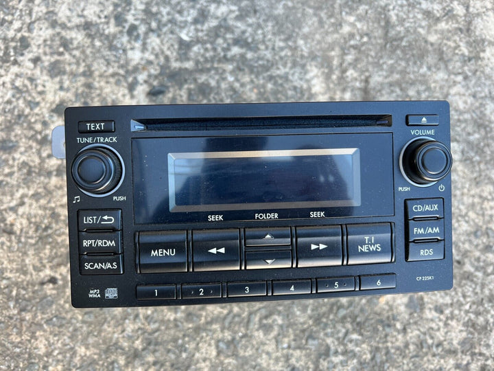 Subaru Forester SH 08-12 Clarion AMFM Radio Bluetooth Stereo CD Player PF-3300-A