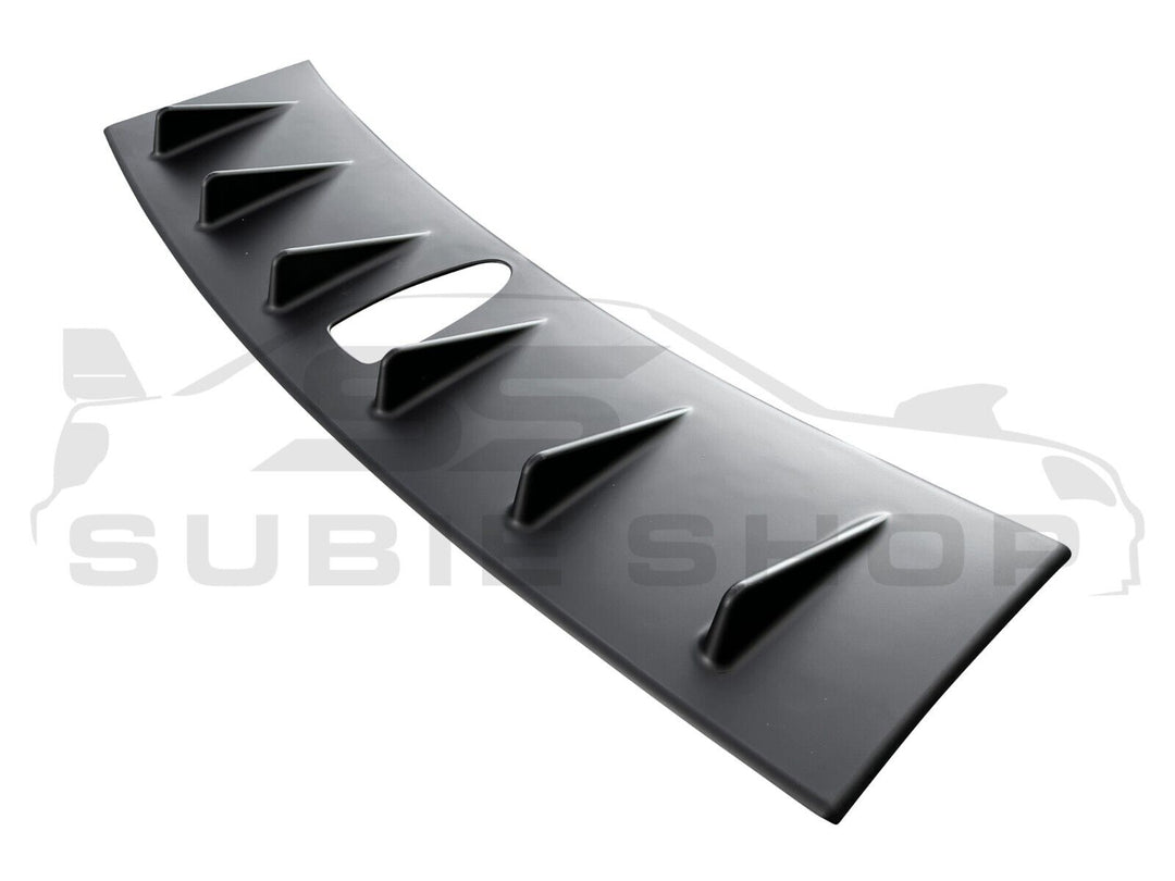 JDM PP Rear Roof Spoiler Fin Vortex Generator For 14 - 21 Subaru Impreza WRX STi