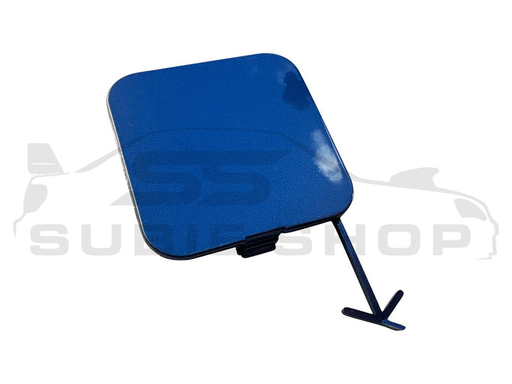 GENUINE Subaru Impreza 08 - 11 GH GE Rear Bumper Bar Tow Hook Cap Cover Blue 64Z