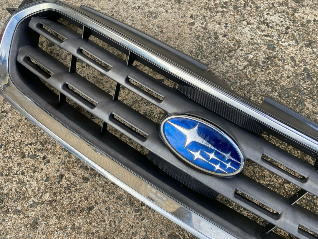 Subaru Outback Gen 3 4 03 - 06 Genuine Front Grille Grill Badge Chrome Black