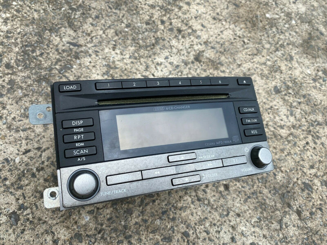 OEM Subaru Impreza 2008 - 11 GH G3 Hatch 6 Stacker Stereo Player Head Unit AUX