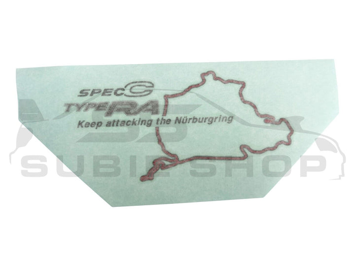 NEW OEM Genuine Subaru Impreza WRX Spec C RA STI Nurburgring Decal Sticker JDM