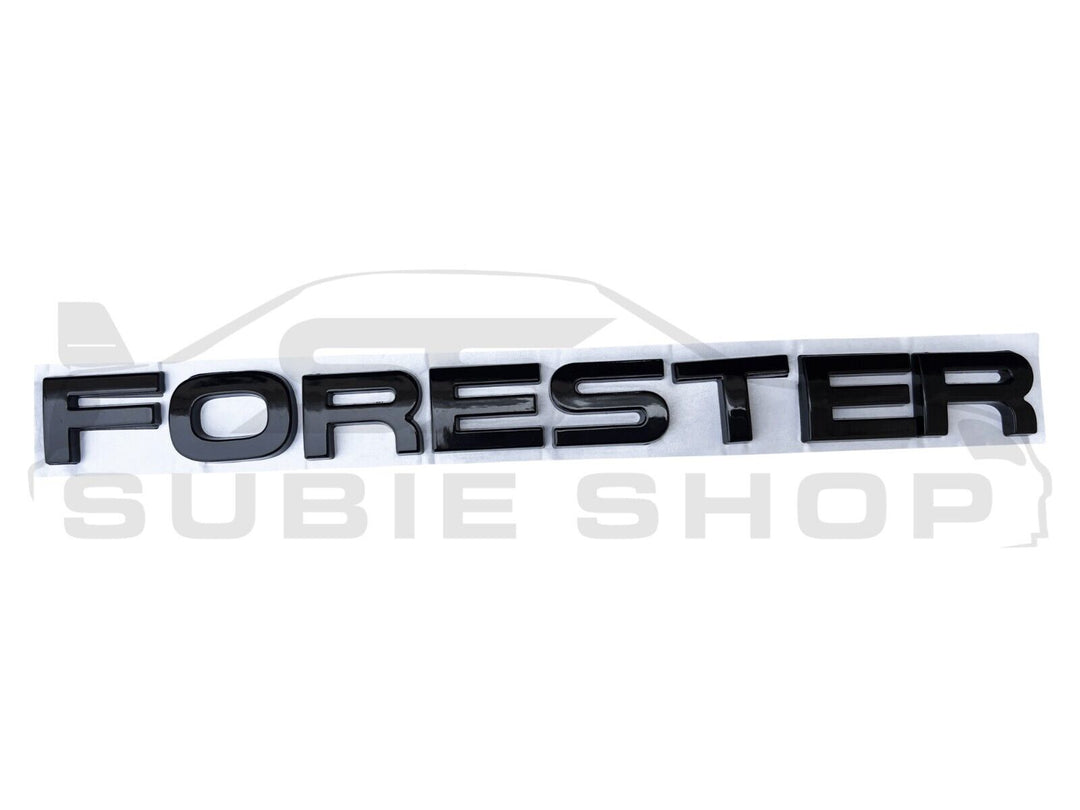 Metal 'FORESTER' Rear Tailgate Decal Badge Emblem For Subaru Forester SG SH SJ