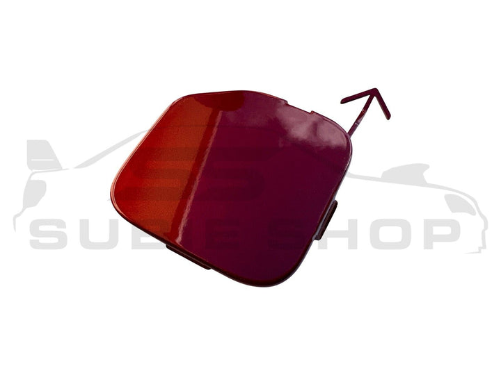 GENUINE Subaru Forester 08 - 12 SH XT Rear Bumper Bar Tow Hook Cap Cover Red 69Z