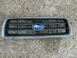 Subaru Forester 2002 - 05 SG Preface Front Bumper Bar Upper Grille Grill Badge