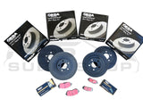 RDA Performance Brake Rotors & Pads Upgrade Kit 02 - 07 Subaru Forester SG XT