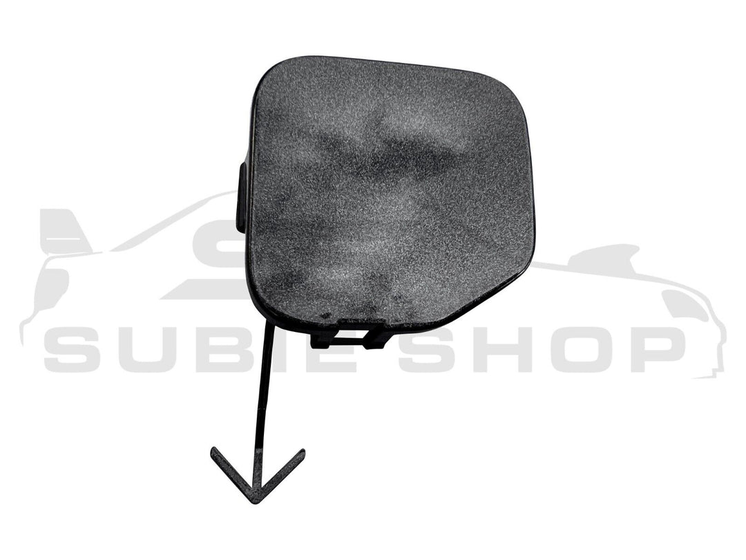 GENUINE Subaru Forester 08 - 12 SH XT Rear Bumper Bar Tow Hook Cover Grey 61K