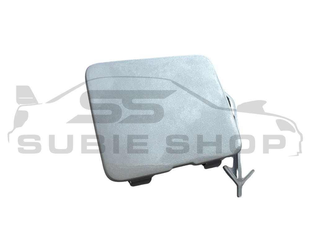 GENUINE Subaru Outback BS 15 - 20 Rear Bumper Bar Tow Hook Cap Cover White K1X