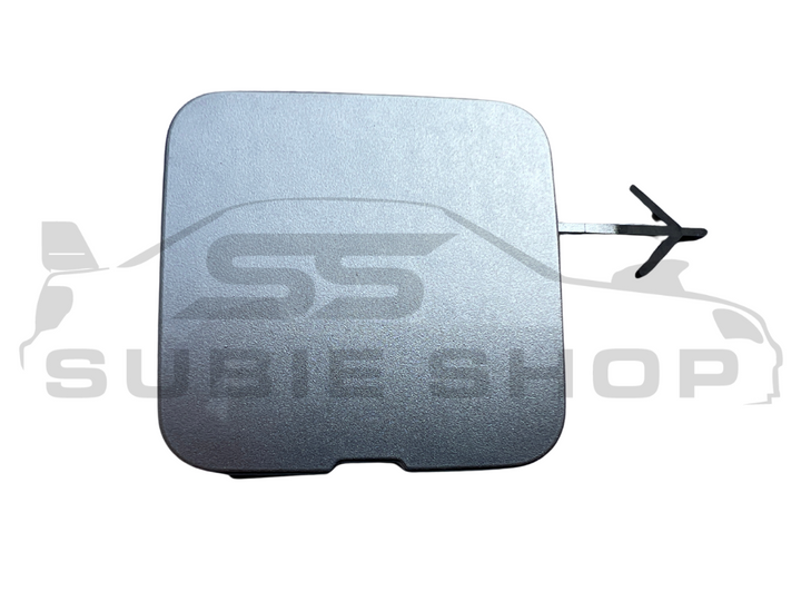 GENUINE Subaru Outback BR 09 - 14 Rear Bumper Bar Tow Hook Cap Cover Silver TQ