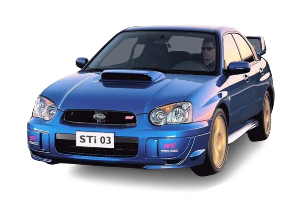 NEW OEM Genuine JDM Subaru Impreza WRX STI 01 -05 Front Grille Badge Logo Emblem