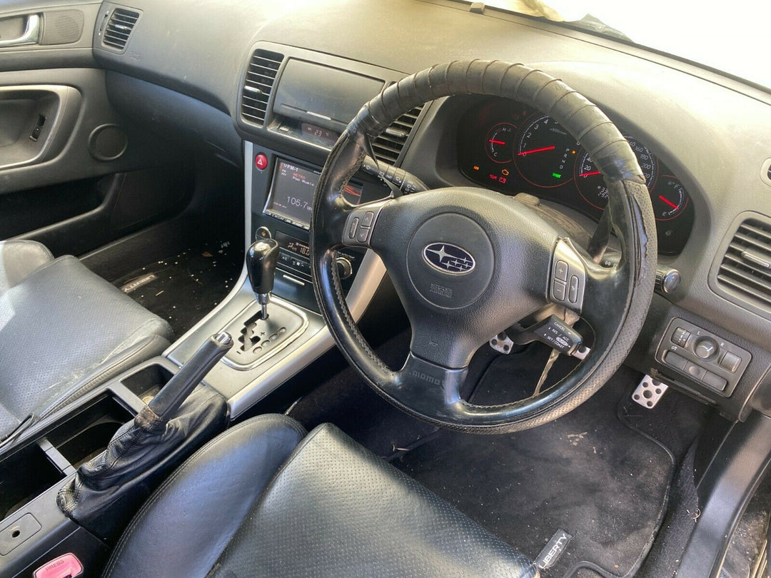 Subaru Outback Liberty Gen 4 2003 06 Leather Front Passenger Seat Electric Black