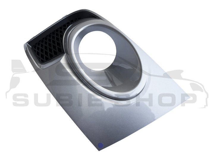 Genuine 11-12 Subaru Impreza WRX STi Fog Light Bezel Cover Surround Silver G1U L